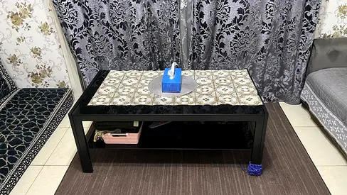 Tea Table with Mat