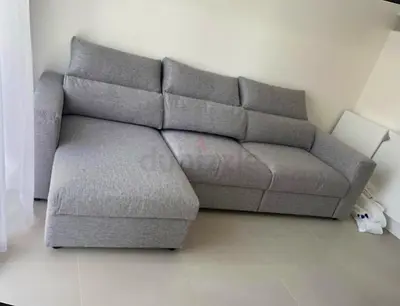 IKEA Esklstuna L Shape Sofa Gray good condition