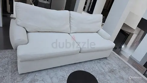 Cratebarrel two seater sofa bed