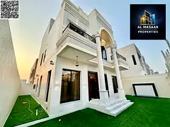 Luxury villa for rent - Super deluxe finishing | Al Zahia - Main Street. Price: 140
