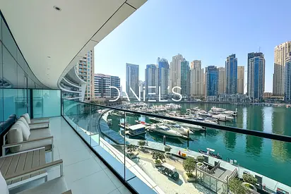 Furnished | Marina view | April | 2 + Study
