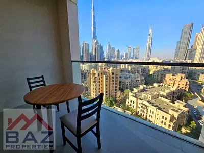 2BR + Maid | Burj Khalifa View | Furnished