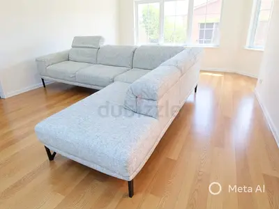 Natuzzi Corner Sofa Original Sofa Beige Brand New Condition