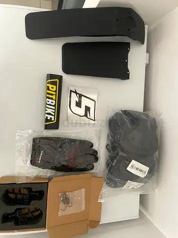 Kugoo Wish 01 bike accessories: fenders, handlebar pad, gloves  footpegs, Sticker, knee elbow pads