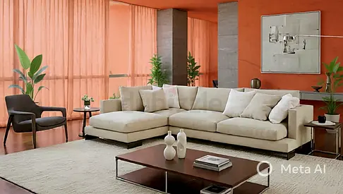 Camerich lazytime feather filled sofa