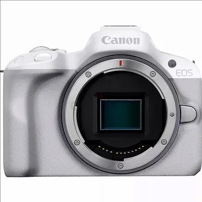 Canon EOS R50 Mirrorless Camera with RF-S 18-45mm f/4.5-6.3 IS STM Lens Kit – 24.2MP, 4K Video, Wi-F