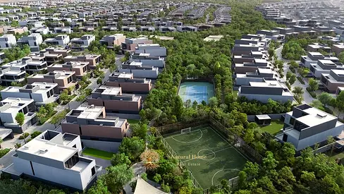 Nature Haven: 2BR Forest Townhouse, 50% Fee Off & 5% Down