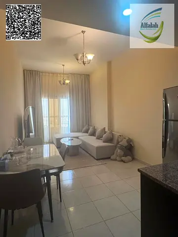 Spacious 1 BHK for Sale in Goldcrest Tower B, Ajman | 915 Sqft | Double Balcony