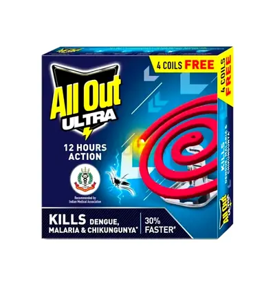 Mosquito Coils - 12 Hours Action ( 10+4 coils free)