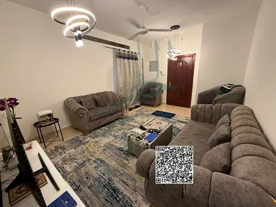 شقه مفروشه للايجار الشهري كورنيش عجمان