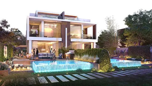 5BR TWIN VILLA | PARK GREENS | SINGLE ROW | URGENT