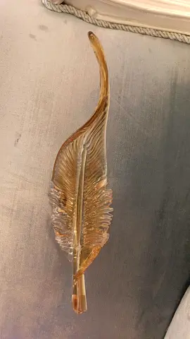 Elegant Glass Leaf Decorative Chandelier Parts