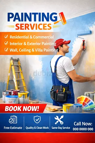 Painting services house Painting, office Painting, villa Painting, apartment Painting, wall painting