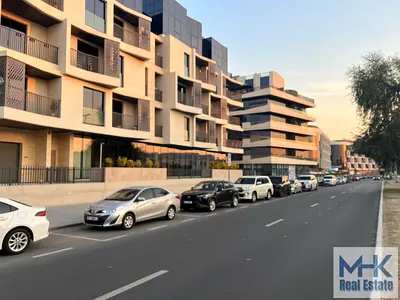 Large Front Shop near shopping mall for rent in Nasayem Mirdif Hills