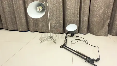 HOME CENTRE 2 stylish Modern Adjustable Desk Lamp…both together 20 aed only