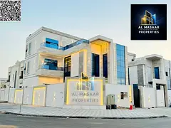 For sale: a luxurious villa with a European design, fully equipped, at a negotiable price with the p