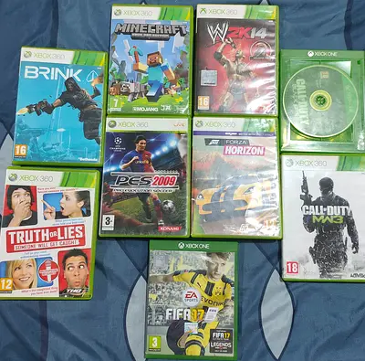 Xbox 9 game CDs just 200AED - limited time
