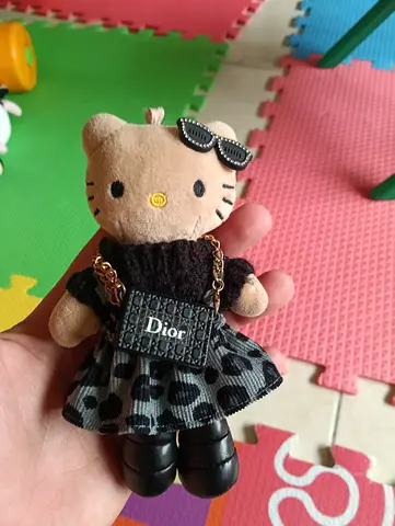 Cute Hello Kitty Doll with Dior Accessory