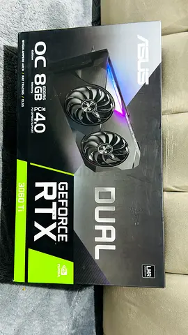My ASUS Dual GeForce RTX 3060 Ti OC 8GB (with Box)