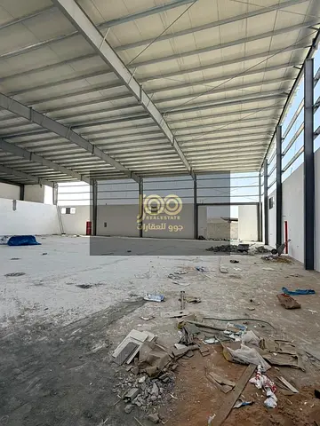 A spacious warehouse providing ample room for efficient work organization and goods storage, featuring good height that allows for large-scale storage