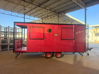 Bespoke high quality caravan
(NEW, Never used), name Les Raspberries