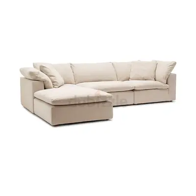 Great Condition The loom collection Modular Sofa With footstool