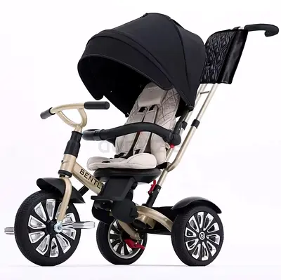 Bentley Mulliner 6 in 1 baby and kids Trycicle and stroller