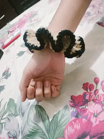 Beautiful Crochet scrunchies for sale