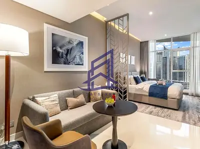 Canal View Studio | Luxury Living | Fully Furnished | Prime Business Bay