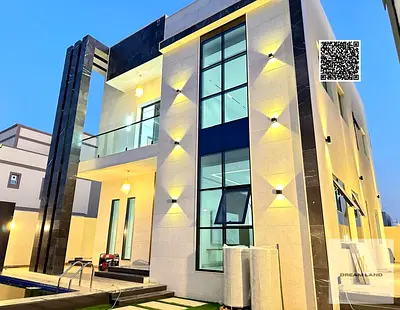 للبيع فيلا بعجمان بسعر شامل رسوم التسجيل والتمليك لقطه موقع ممتاز تملك حر مدي الحياه لجميع الجنسيات مع امكانيه التمويل البنكي