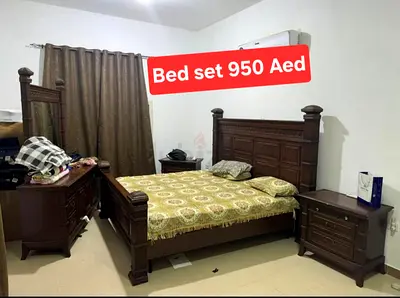 Wooden Bed Set for Sale