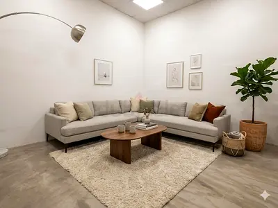 Andes west elm comfy deep corner sofa