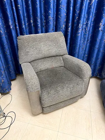 Comfortable Grey Armchair