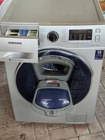 Samsung AddWash 8/6kg Front-Load Washing Machine — Working