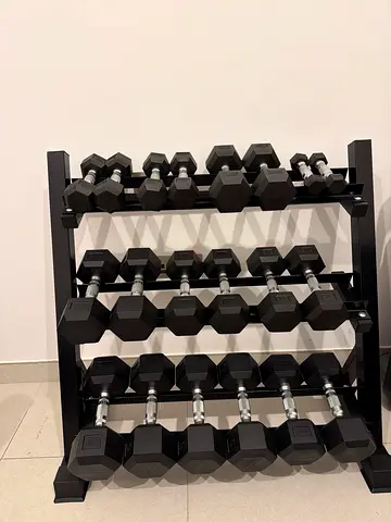 Dumbbell set - 10 pairs