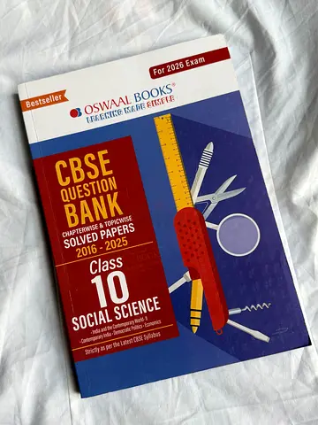 Oswaal CBSE Question Bank - Class 10 Social Science