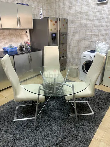 3 chair dining table