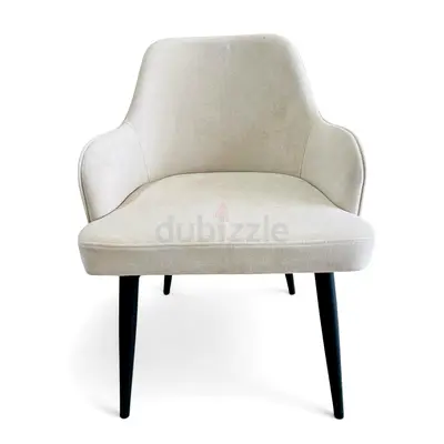 Stylish Beige Accent Chair