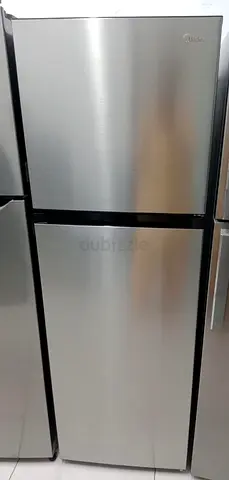 Midea brand  2 door steel body fridge freezer like new condition perfect working