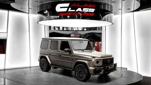 Mercedes-Benz G63 AMG - 2025 - GCC Specs - Under Warranty and Service Contract