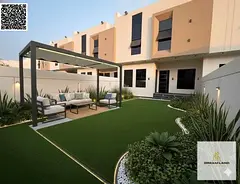 Direct from the owner, including ownership fees, a villa from the most luxurious villas in Ajman, pe