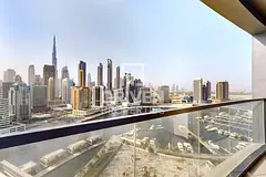 Full Canal and Burj Khalifa View | High Floor
