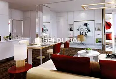 2BR | Safa Two by De Grisogono | Panoramic Sea &amp; Skyline Views | Furnished Luxury Middle Floor |