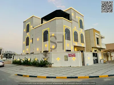 فيلا للبيع بموقع مميز مقابل الخدمات وشارع الشيخ محمد بن زايد.