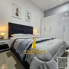 Luxury apartment for monthly rent - one bedroom and a hall with a balcony open view, fully furnished