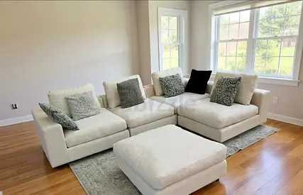 Marina home comfortable modular feather filled sofa