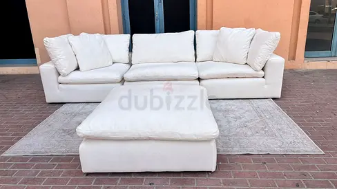 Marina home Modular sofa with footstool