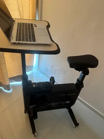 Exercise bike Adjustable Study Table with Chair