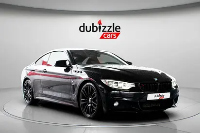 AED 1132/month | 2017 BMW 4-Series 430i | GCC Specs | Ref#443112
