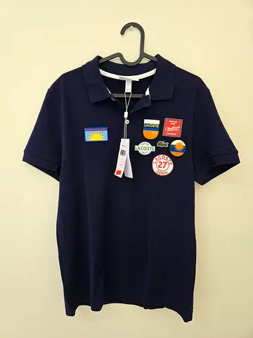 Lacoste Men’s Regular Fit Badge Cotton Polo